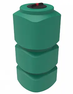 Пластиковая емкость ЭкоПром L 750 (Зеленый) 0